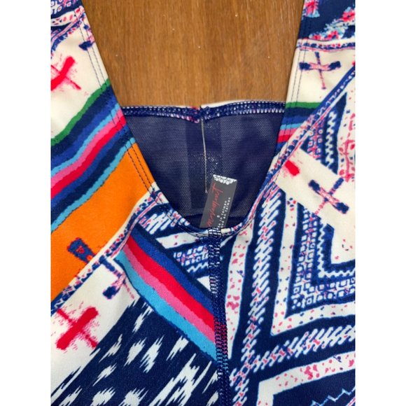 Free People Women's Sports Bra Top Size Small Training Gym NWT Blue - Picture 5 of 8